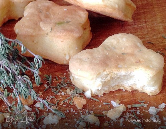Сырное печенье с тимьяном Сырное печенье с тимьяном