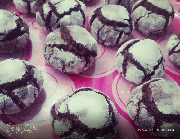 Шоколадные пряники с мятой Шоколадные пряники с мятой