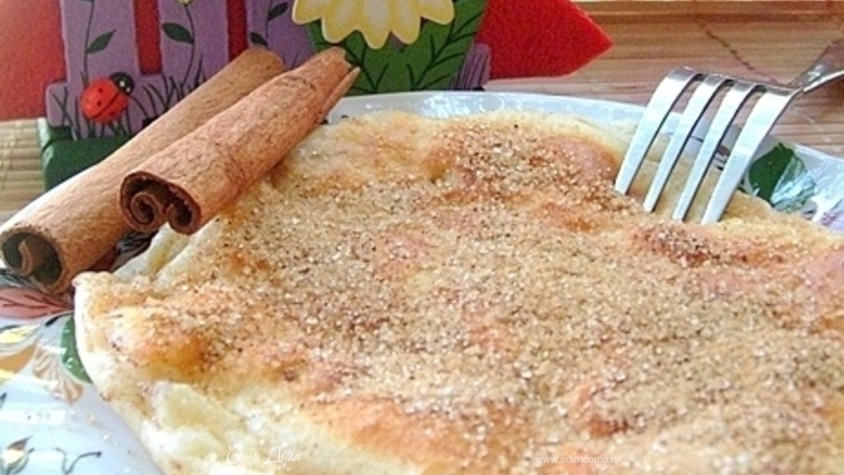 Яблочный омлет