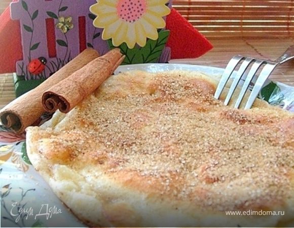 Яблочный омлет Яблочный омлет