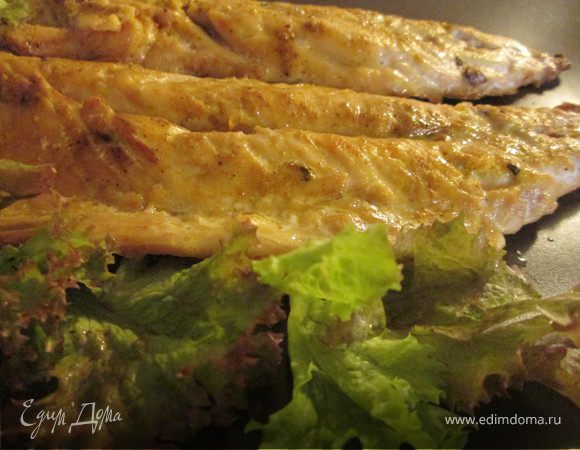 Скумбрия-гриль с куркумой Скумбрия-гриль с куркумой