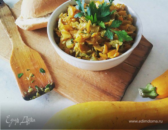 Пряное рагу из кабачков Пряное рагу из кабачков