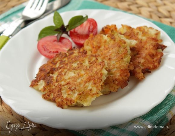 Оладьи из цветной капусты Оладьи из цветной капусты