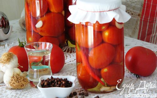 Рецепт Маринованные помидоры сладко-острые