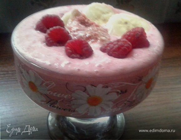 Смузи с малиной и инжиром Смузи с малиной и инжиром