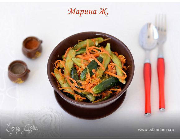 Консервированные огурцы по-корейски Консервированные огурцы по-корейски