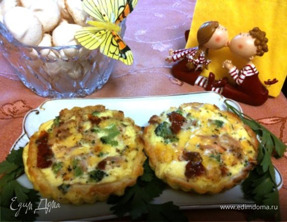 Завтрак в корзиночке Завтрак в корзиночке