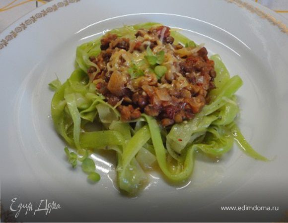 Цукини с чечевицей Цукини с чечевицей