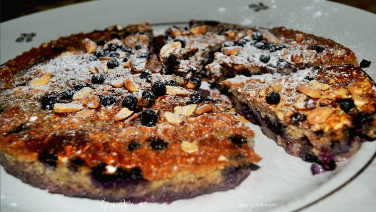 Овсяный пирог без муки и сахара