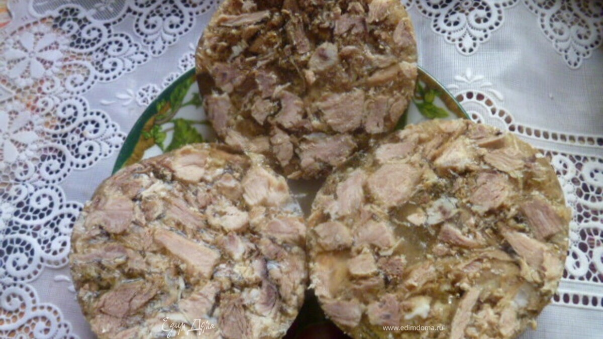 Зельц в бутылке