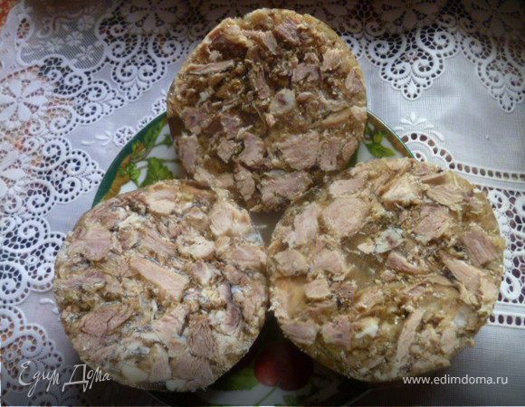 Зельц в бутылке Зельц в бутылке