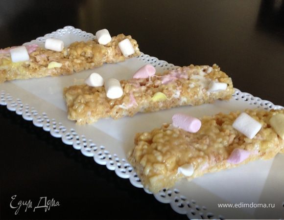 Воздушные батончики с маршмеллоу и МК по изготовлению воздушного риса