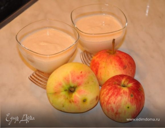 Яблочная панна-котта Яблочная панна-котта