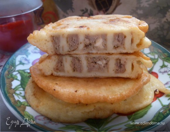 Мясные улитки в кляре