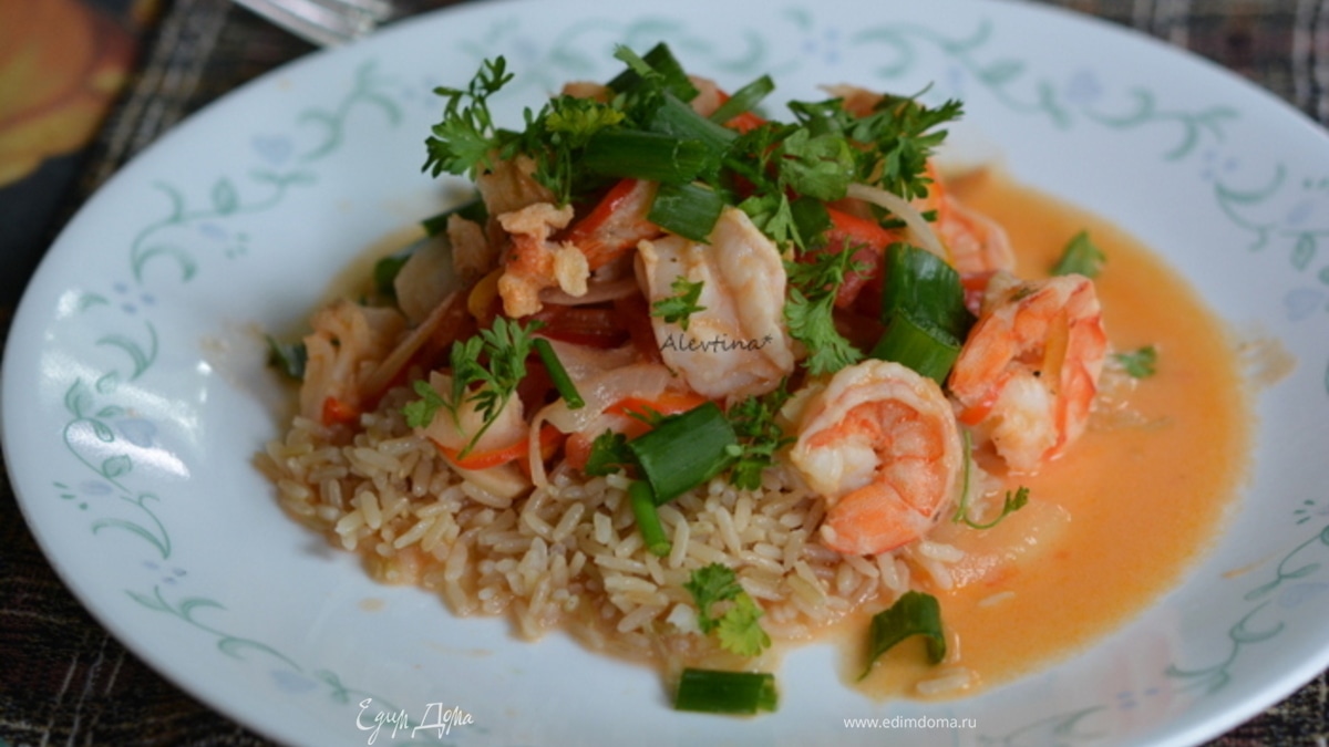 Рагу из морепродуктов по-бразильски