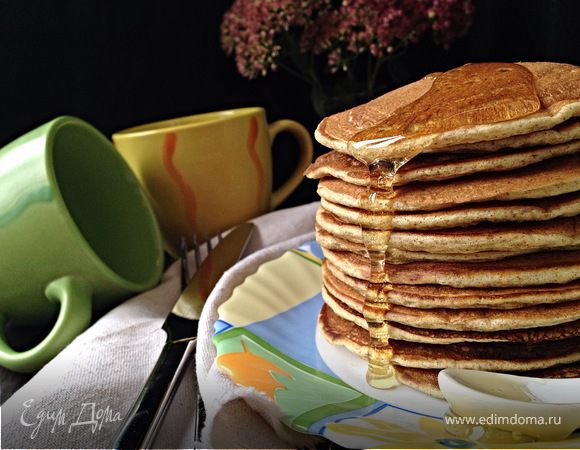 Ржаные панкейки