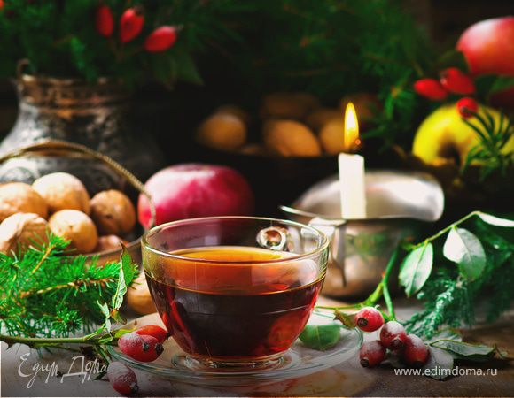 Чай из крапивы и шиповника Чай из крапивы и шиповника