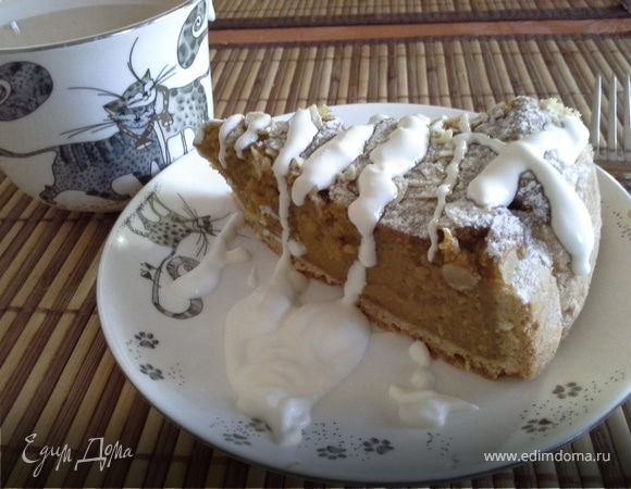 Пирог "Тыква два в одном" Пирог "Тыква два в одном"