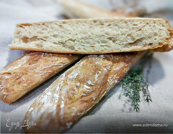 Багеты из полбяной (спельтвой) муки