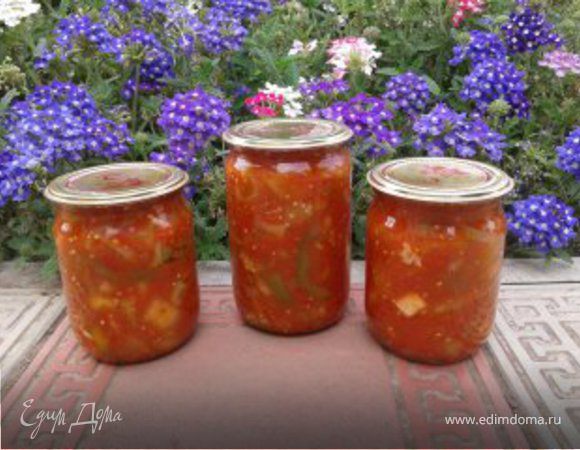 Салат "Баклажаны по-татарски" Салат "Баклажаны по-татарски"