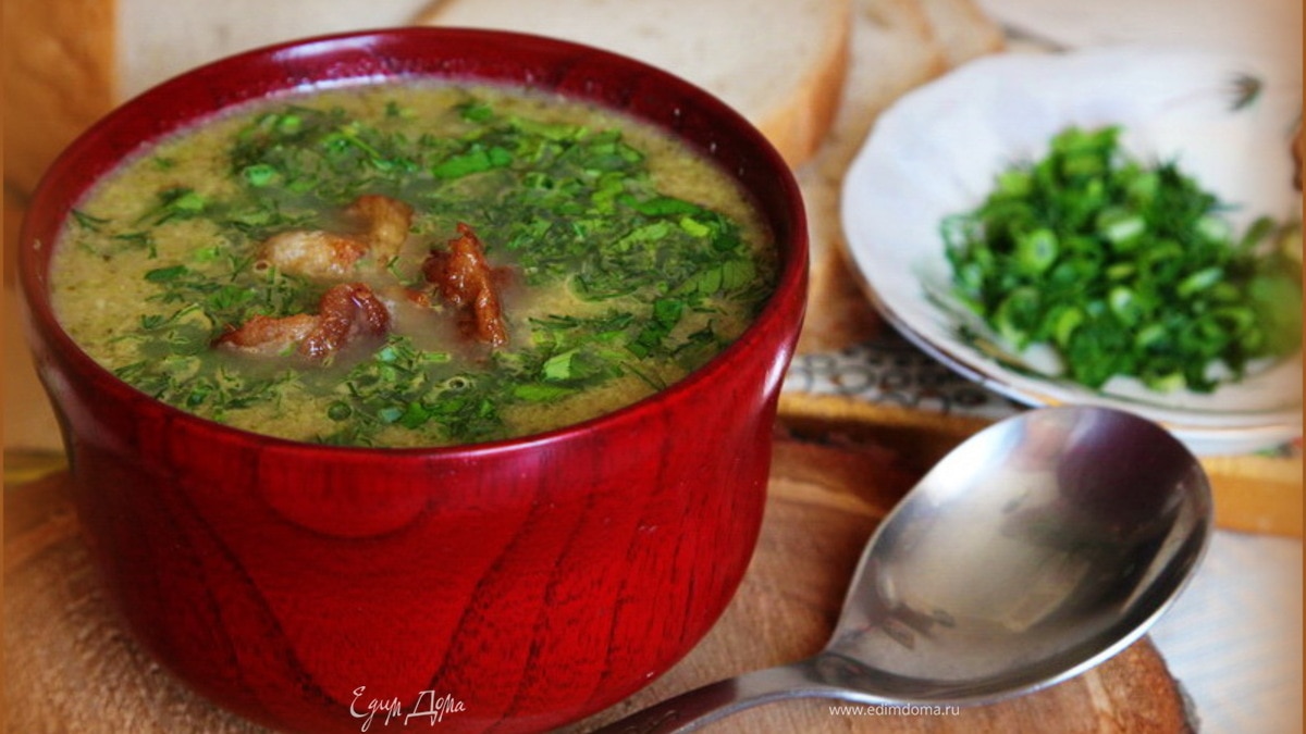 Суп-пюре из брокколи