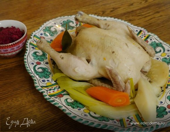 Отварной цыпленок Отварной цыпленок