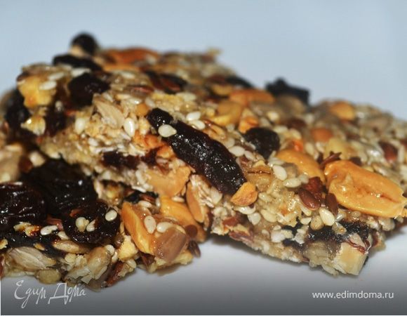 Гранола со льном и кунжутом Гранола со льном и кунжутом