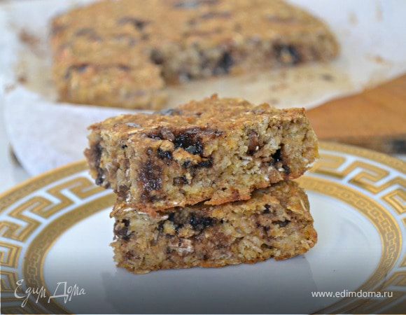 Овсяный пирог с тыквой