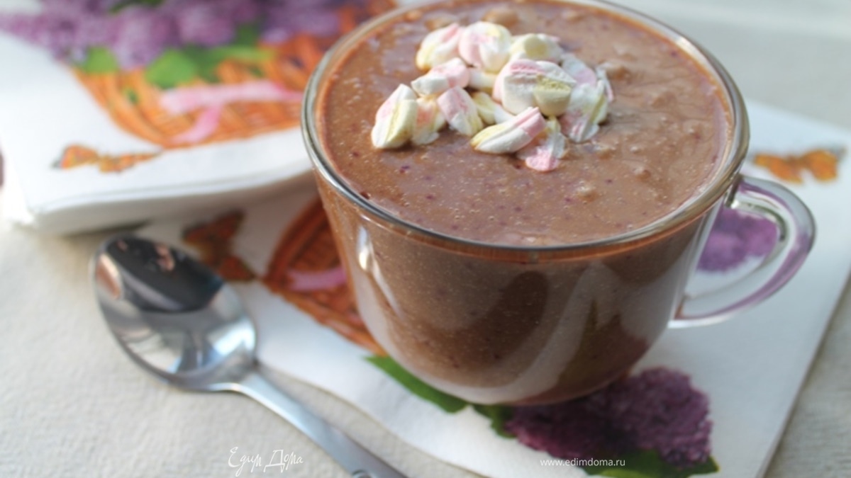 Смузи «Шоколадная слива»