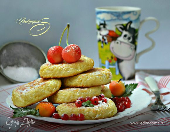 Пшенно-творожные лепешки, запеченные в духовке к завтраку Пшенно-творожные лепешки, запеченные в духовке к завтраку