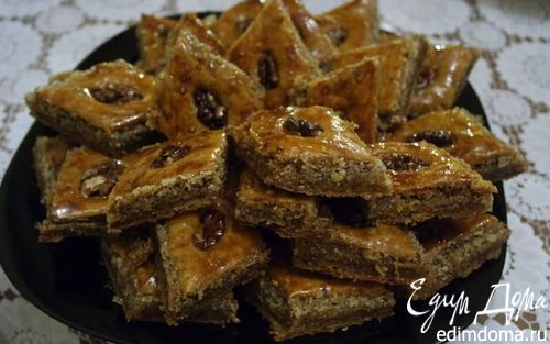 Рецепт Пахлава с грецкими орехами и медом