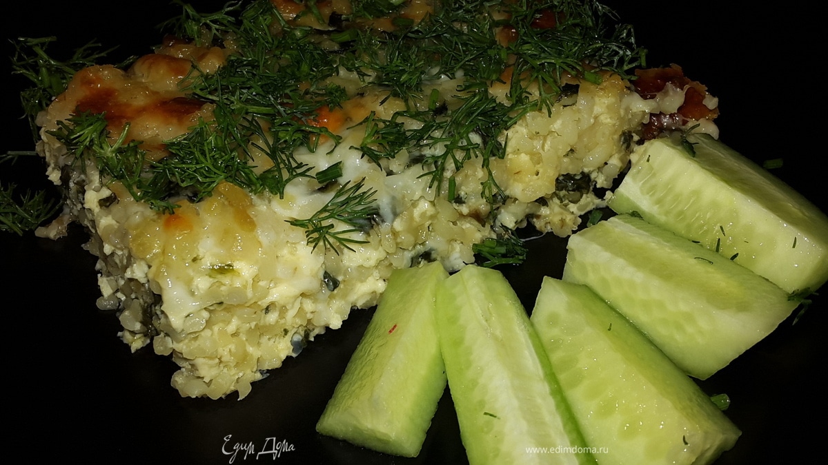 Запеканка из вчерашнего гарнира