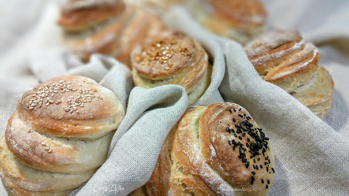 Слоёные булочки