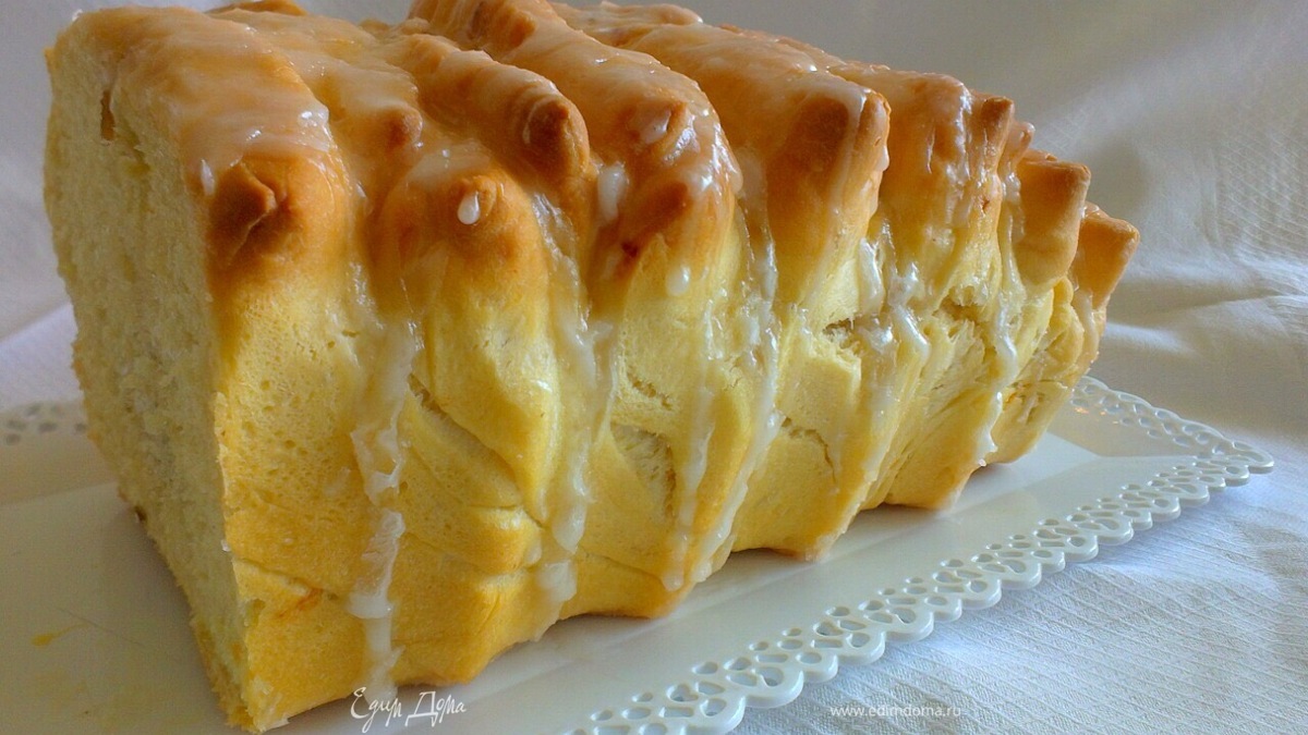 Апельсиновый хлеб-книжка (orange brot)