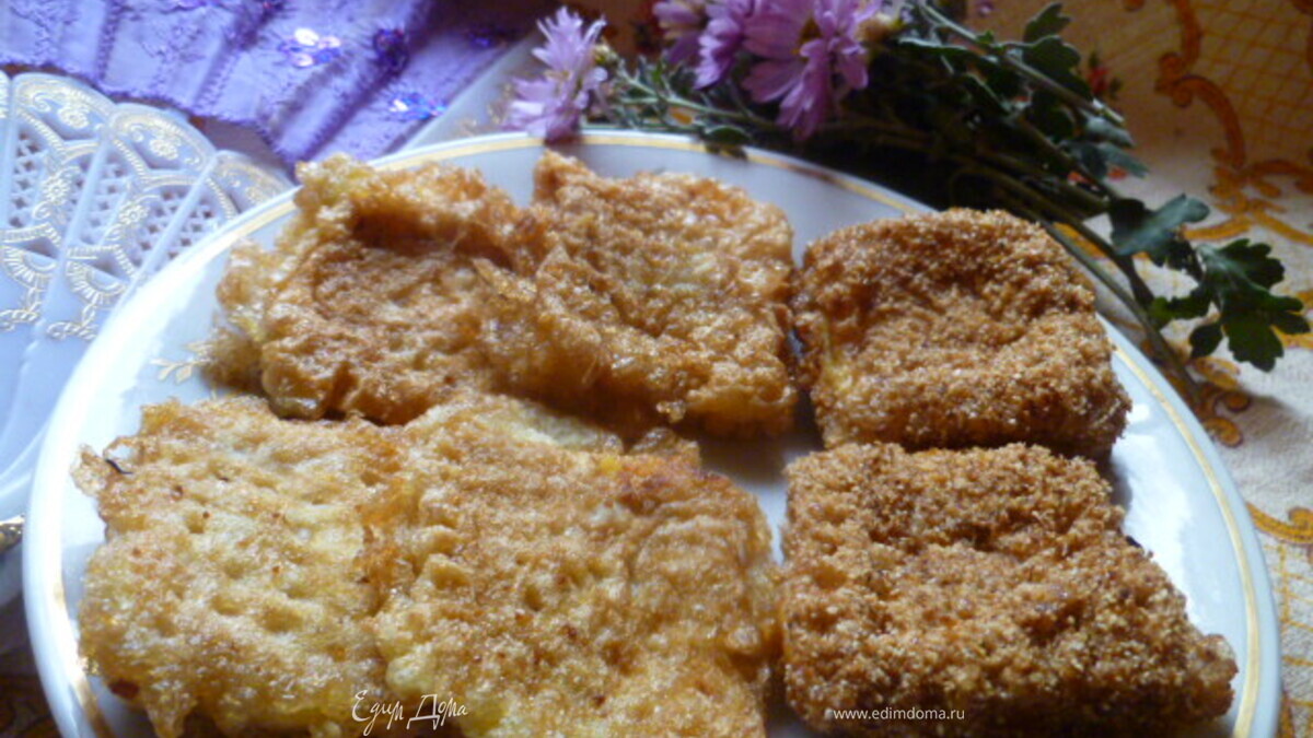 Тыквенно-картофельные вафли