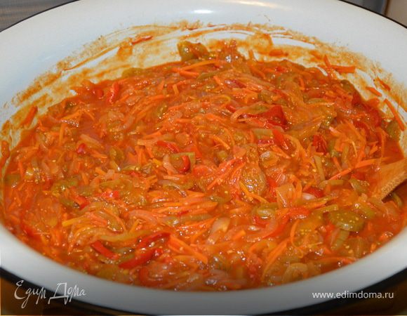 Салатик из зеленых томатов Салатик из зеленых томатов