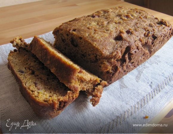 Тыквенный кекс с вяленой клюквой Тыквенный кекс с вяленой клюквой