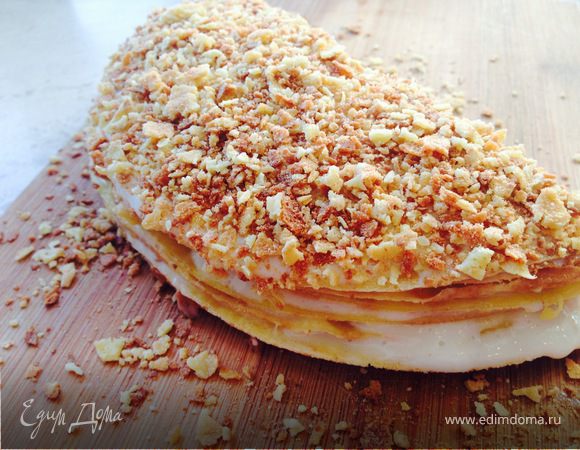 Блинный торт «Наполеон» (диетический) Блинный торт «Наполеон» (диетический)