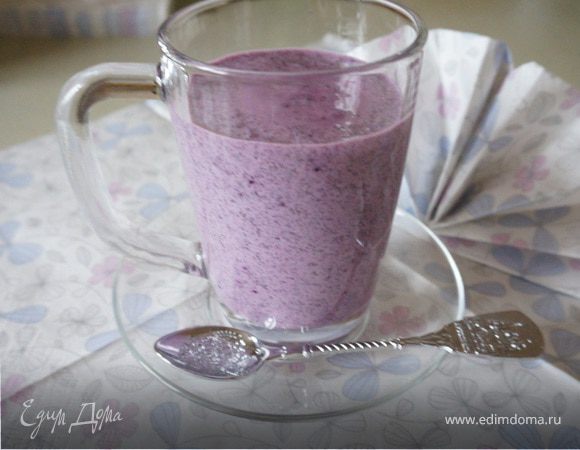 Черничный смузи