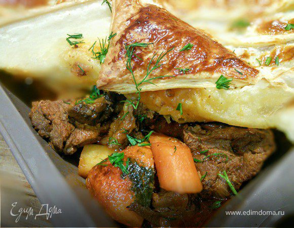 Жаркое с овощами и тыквой 