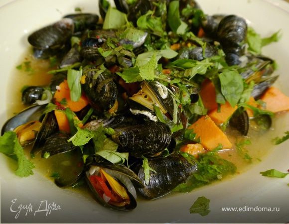 Мидии по-тайски