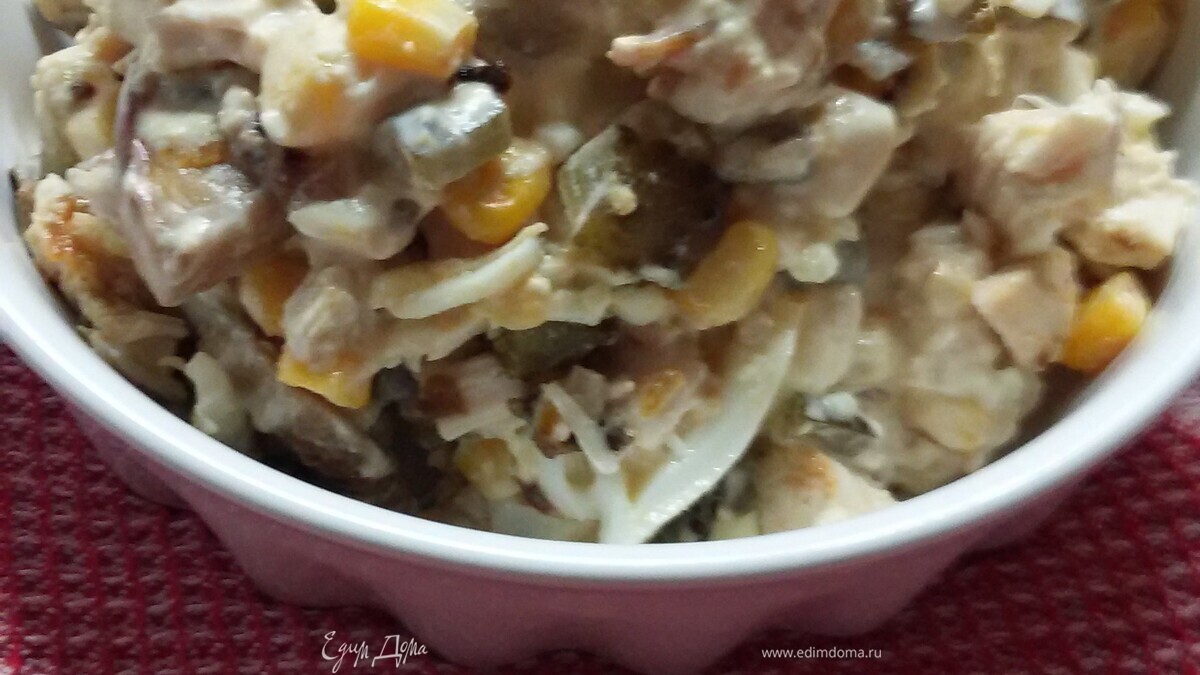 Салат "Грибной сезон"