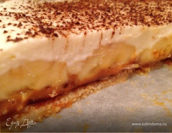 Торт без выпечки "Банановое блаженство" Торт без выпечки "Банановое блаженство"