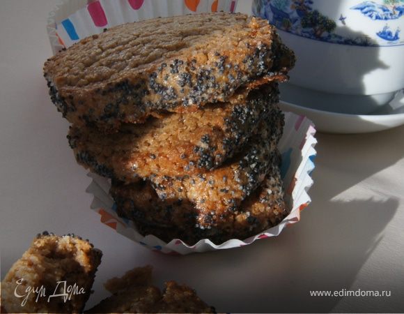 Печенье с маком на гречневой муке Печенье с маком на гречневой муке