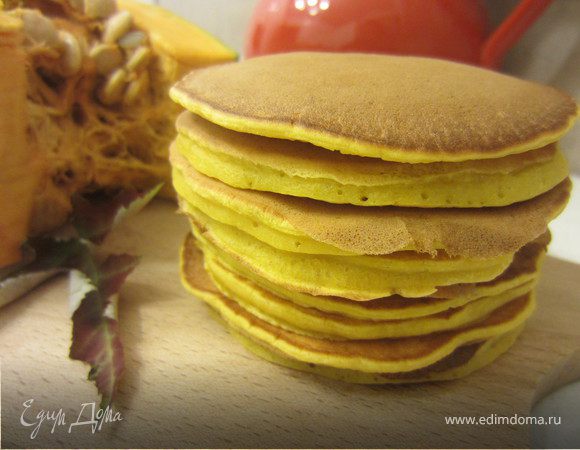 Тыквенные панкейки 