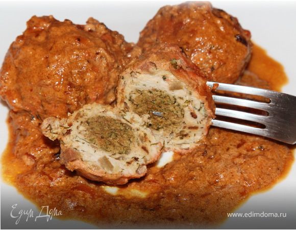 Фрикадельки с сюрпризом