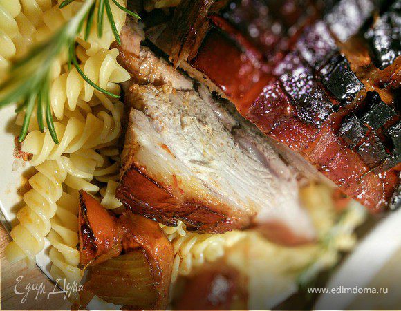 Запечённая свинина с карамелизированной корочкой Запечённая свинина с карамелизированной корочкой