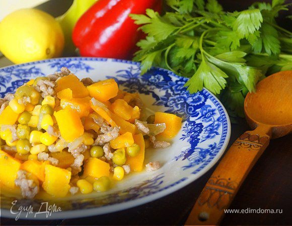 Рагу с тыквой "Осенние краски"