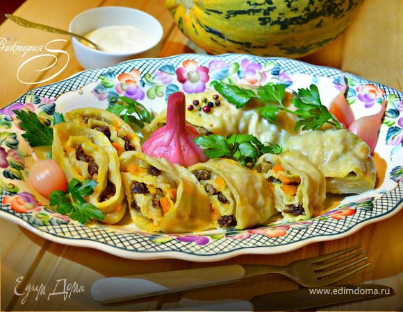 Ханум с тыквой и бараниной