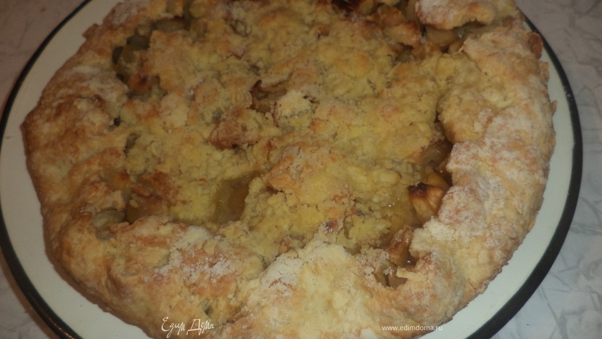 Яблочная галета